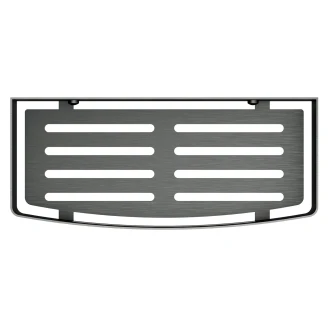 Omnires Brusekurv Uni Grafit Mat 30x13 cm
