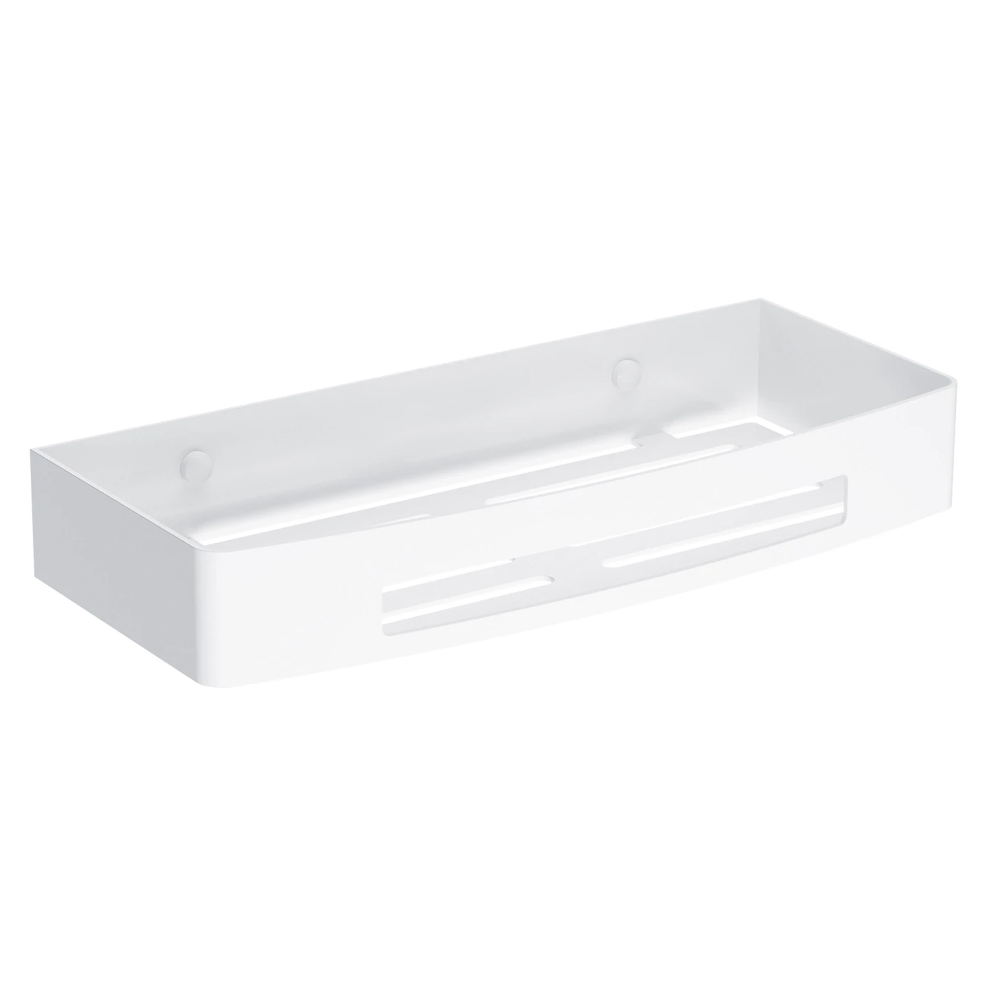 Omnires Brusekurv Uni Hvid Mat 30x13 cm