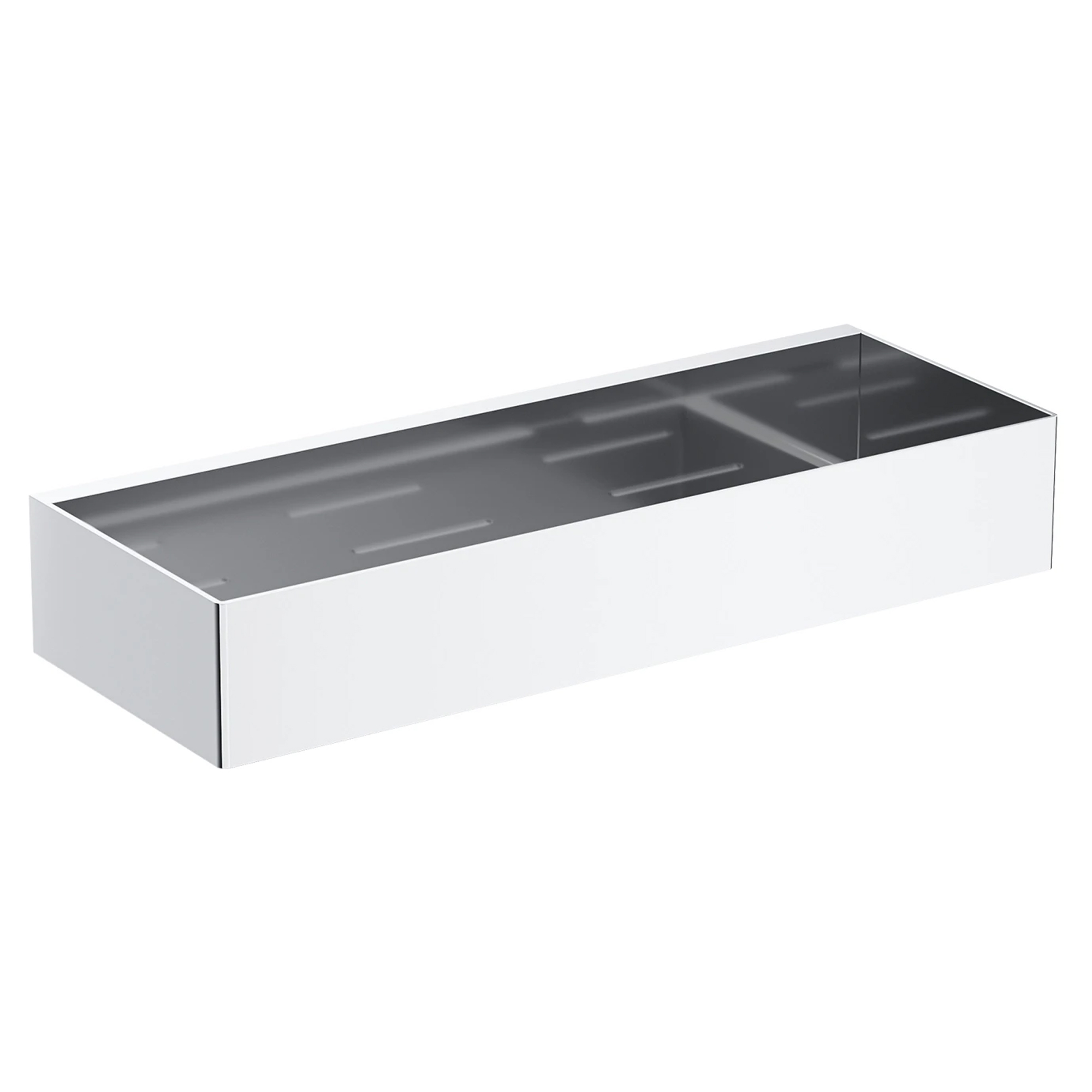 Omnires Brusekurv Uni Krom Blank 30x11 cm