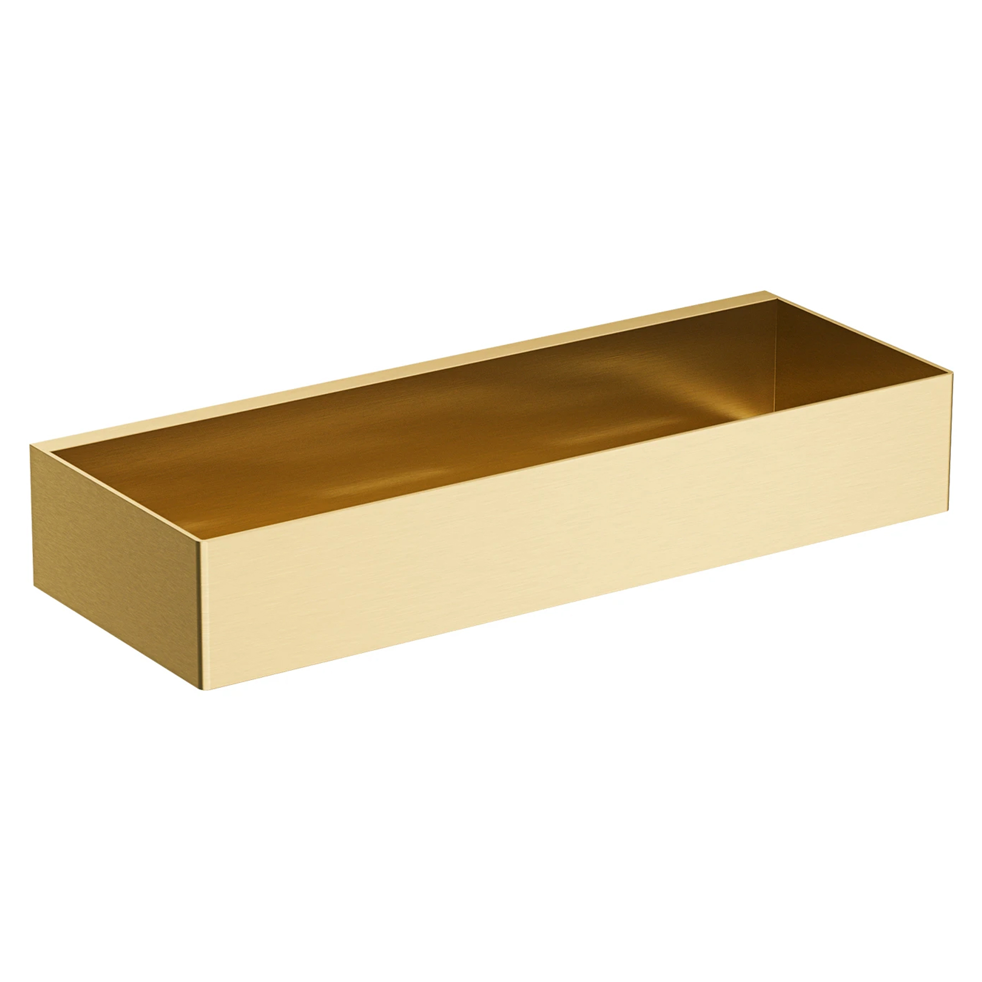 Omnires Brusekurv Uni Guld Mat 30x11 cm