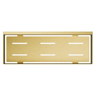 Omnires Brusekurv Uni Guld Mat 30x11 cm