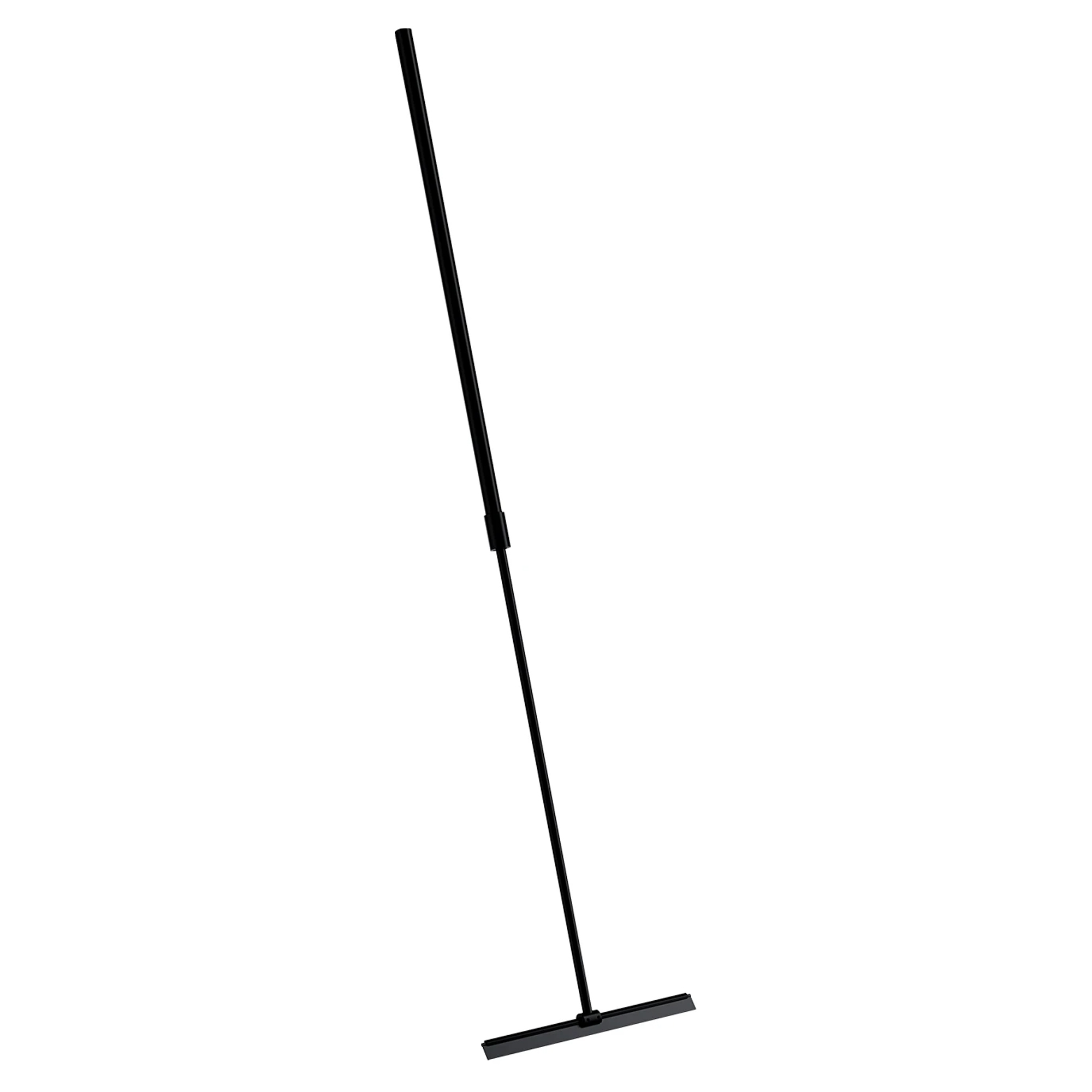 Omnires Bruseskraber med Teleskophåndtag Uni Sort Mat