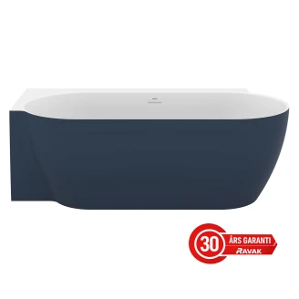 Ravak Hjørnebadekar Freedom Blå Mat 170x86 cm Venstre