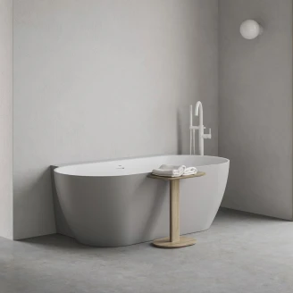 Ravak Vægbadekar Freedom Grå Mat 170x87 cm