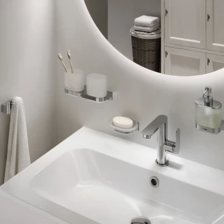 Ravak Dobbelt Vægkroge <strong>Chrome</strong>  Krom Blank