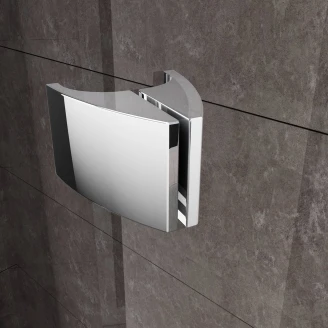 Ravak Brusekabine Pivot 80x80 cm Krom Blank