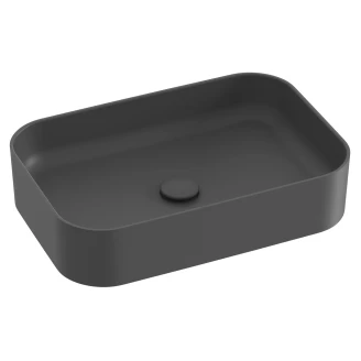 Ravak Håndvask <strong>Ceramic Slim</strong>  Rektangulær Antracit Mat 55 cm