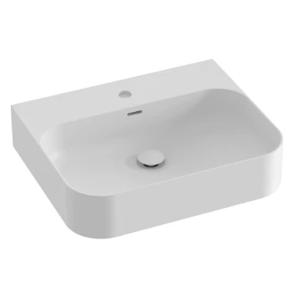 Ravak Vægmonteret Håndvask <strong>Ceramic Slim</strong>  Rektangulær Hvid Mat 55 cm