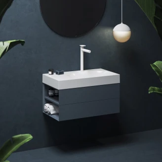 Ravak Håndvaskarmatur <strong>Spring</strong>  Hvid Mat L med EcoFlow-funktion