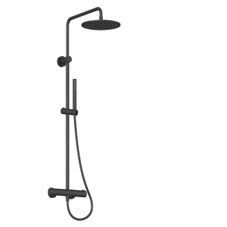 Ravak Brusesæt <strong>Spring</strong>  Sort Mat med Termostat