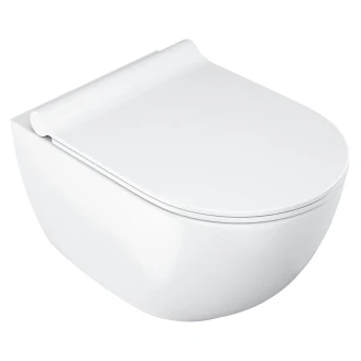 Ravak Væghængt Toilet <strong>Uni Chrome</strong>  RimOff Hvid Blank