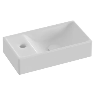 Ravak Vægmonteret Håndvask <strong>Veda Slim</strong>  Hvid Blank 40 cm Venstre