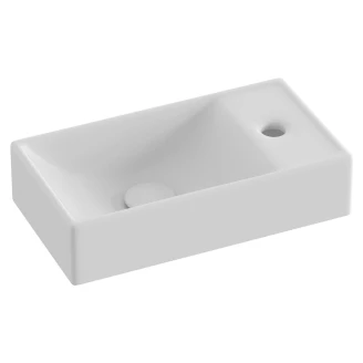 Ravak Vægmonteret Håndvask <strong>Veda Slim</strong>  Hvid Blank 40 cm Højre