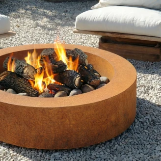 Cortena Ildsted <strong>Sombrerro</strong>  Cortenstål Ø 100 cm