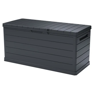 Opbevaringsboks <strong>Loam</strong>  Grafitgrå 120 cm Mat