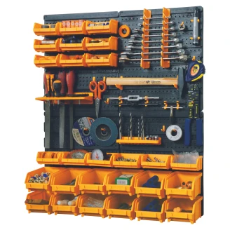 Værktøjstavle med 73 Dele <strong>Grip</strong>  Sort Mat