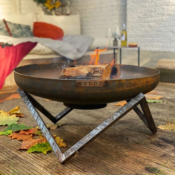 Moodz Ildskål 60 cm Corten Mat