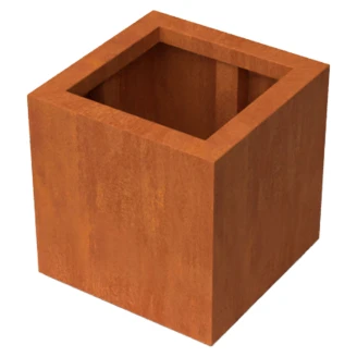 Krukke <strong>Quadrum</strong>  Cortenstål 40 cm