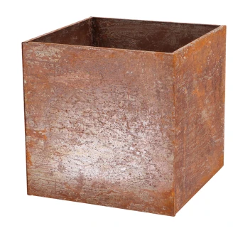 Krukke Firkantet <strong>Olmo</strong>  Cortenstål