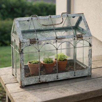 Drivhus S <strong>Orangeri</strong>  Sølv, Sort