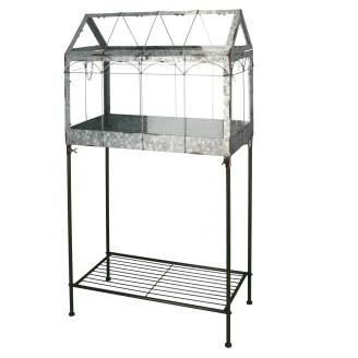 Drivhus på Stativ L <strong>Orangeri</strong>  Sølv, Sort