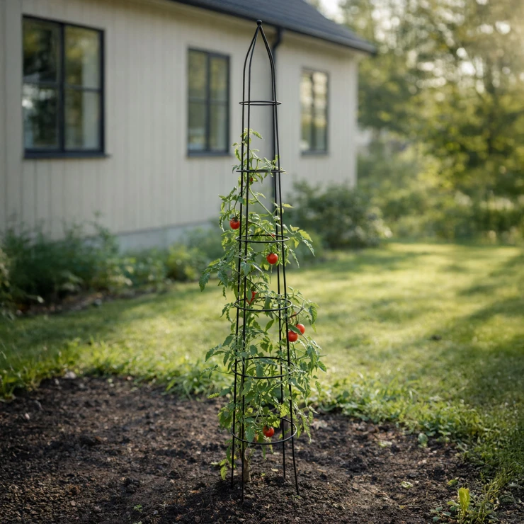 Plantestøtte M Evergreen Sort