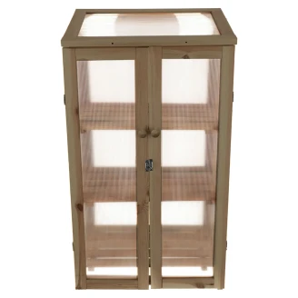 Drivhus L <strong>Odlum</strong>  Mørkt Træ