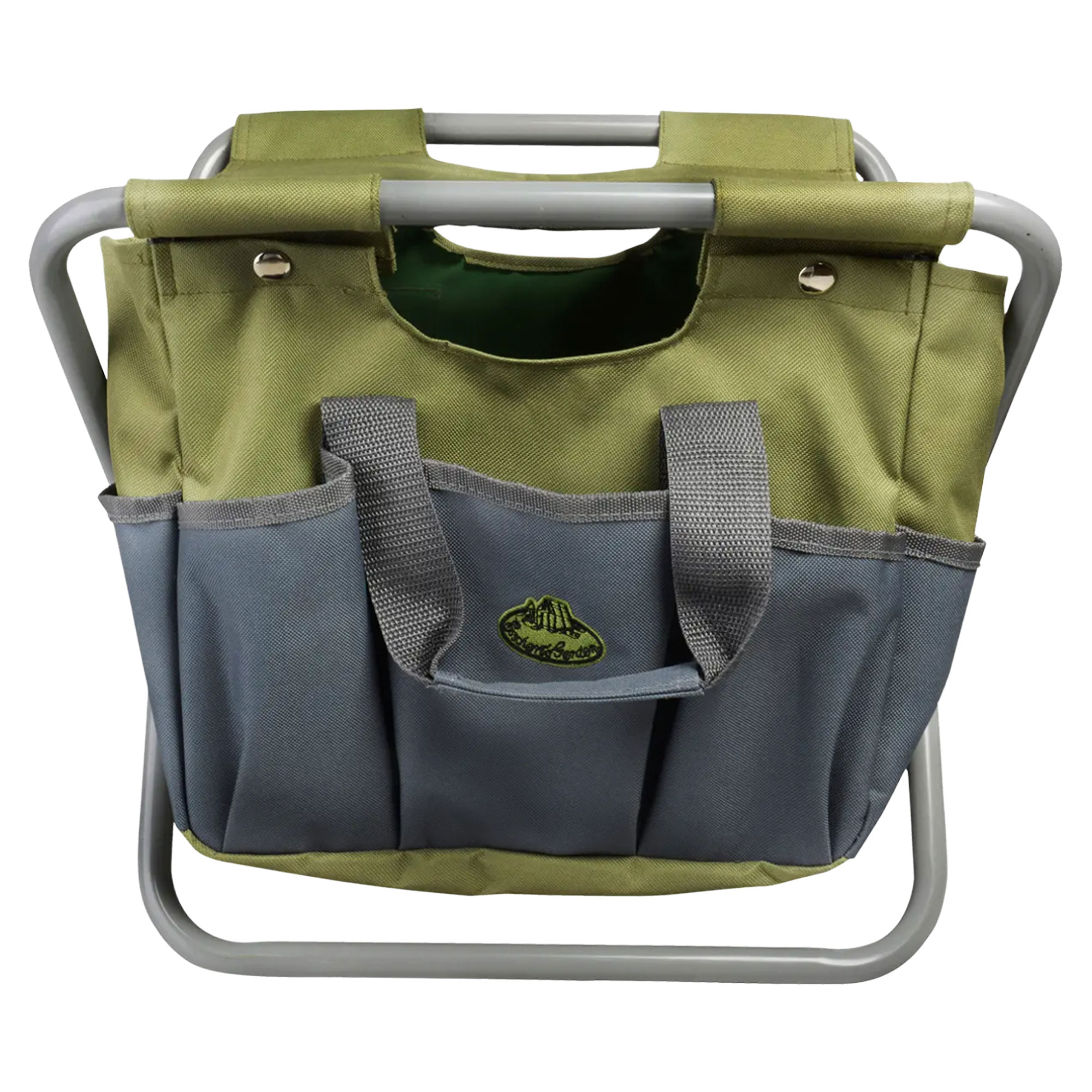 Haveknæler med Værktøjstaske Anvil Blå, Grøn