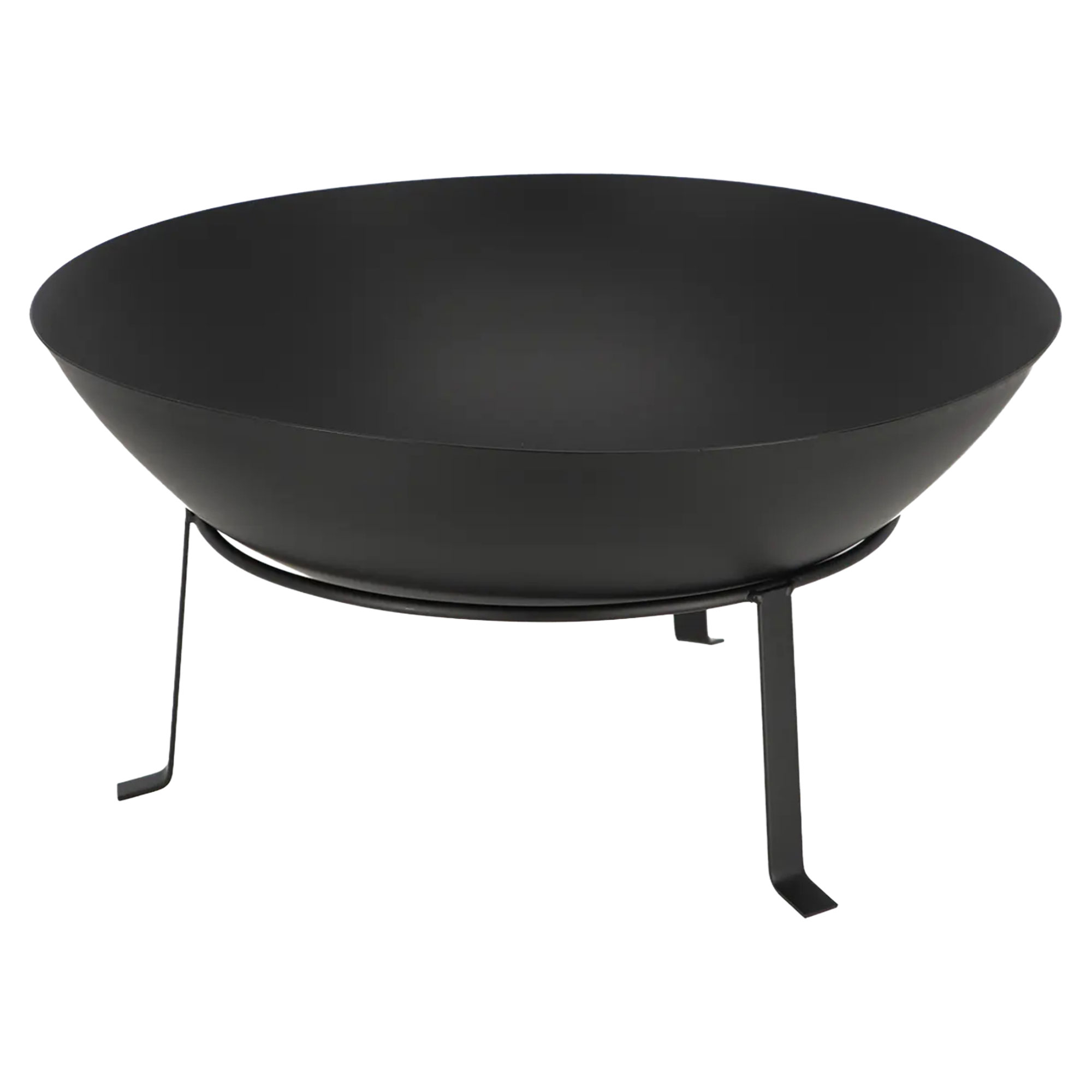 Bålfad M Obryn Sort