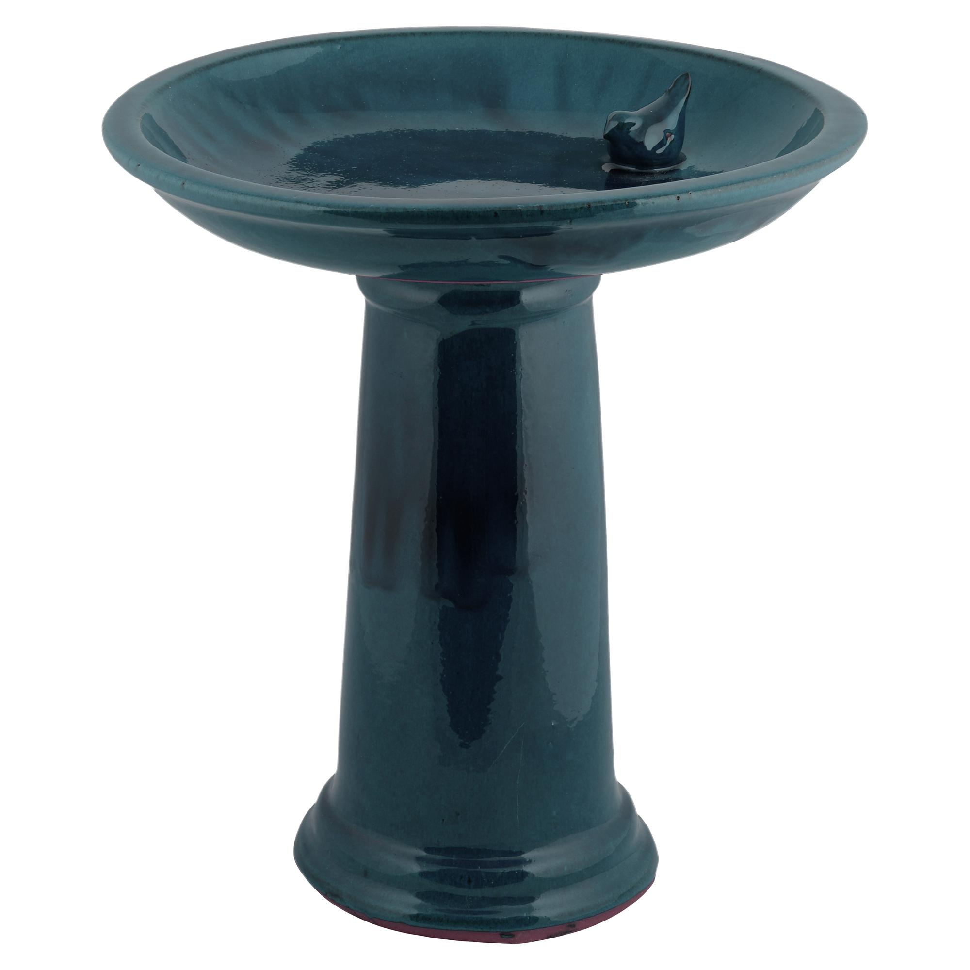 Fuglebad med Fod Skylin Turkis
