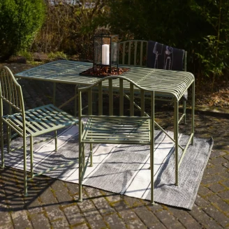 Havebord <strong>Passage</strong>  Grøn 158x78 cm