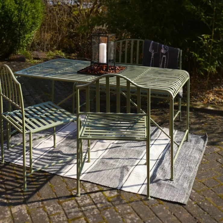 Havebord Passage Grøn 158x78 cm