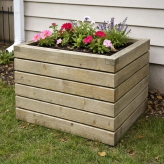 Udendørskrukke <strong>Elmbrook</strong>  Træ 40 cm