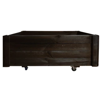 Højbed med Hjul <strong>Selwyn</strong>  Sort