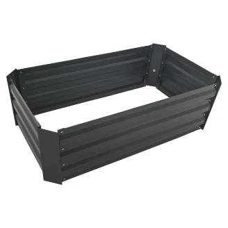 Højbed <strong>Wildgrove</strong>  Antracitgrå 95x52x30 cm