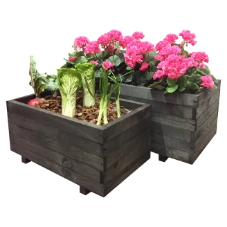 Sæt med Højbed 2 stk. <strong>Selwyn</strong>  Sort