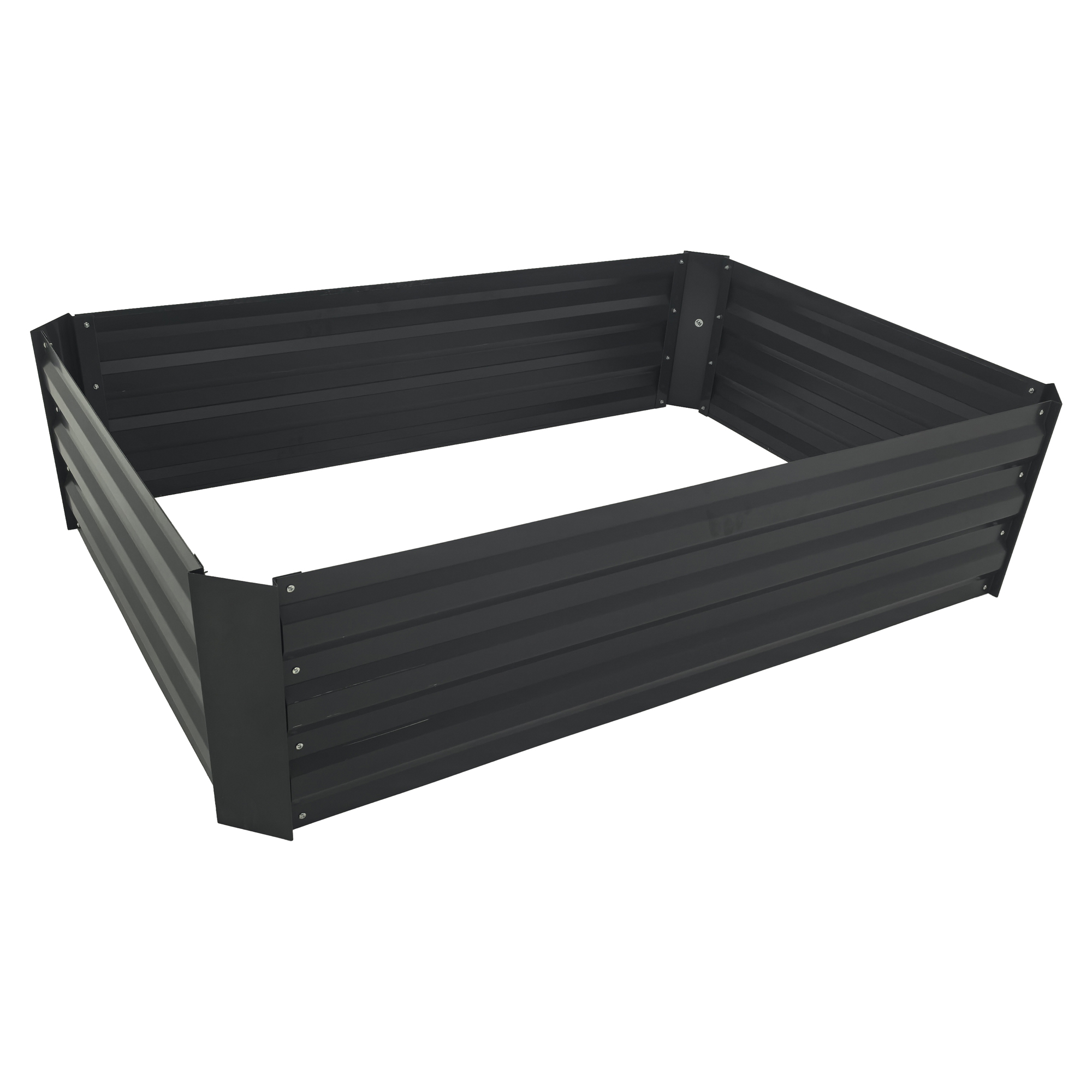 Højbed Wildgrove Antracitgrå 120x80x30 cm