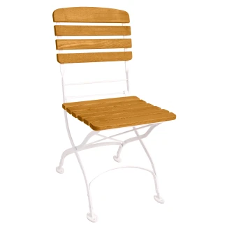 Udendørsstol <strong>Arvex</strong>  Træ, Hvid