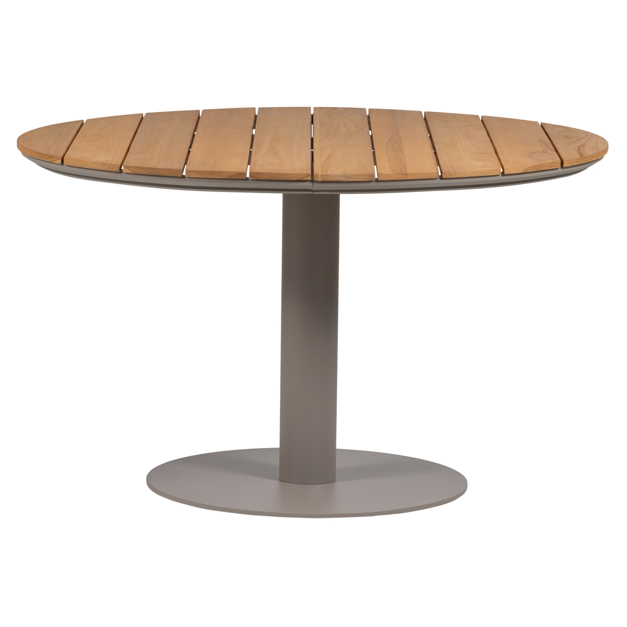 Woood Havebord Vela Træ, Sand Ø 122 cm