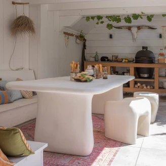 Woood Havefodskammel <strong>Nivo</strong>  Natur