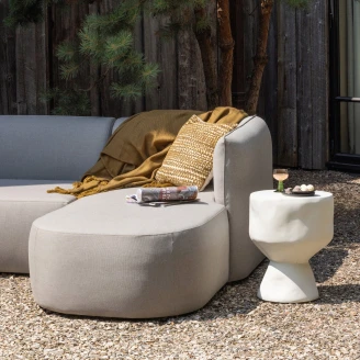 Woood Sidebord <strong>Aur</strong>  Natur Ø 40 cm