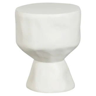 Woood Sidebord <strong>Aur</strong>  Natur Ø 40 cm