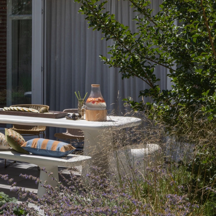 Woood Havebord Loggia Natur 200x100 cm