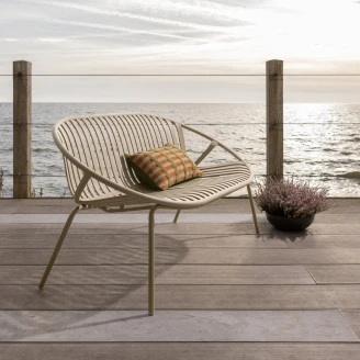 Woood Havebænk 2-personers <strong>Bruce</strong>  Sand