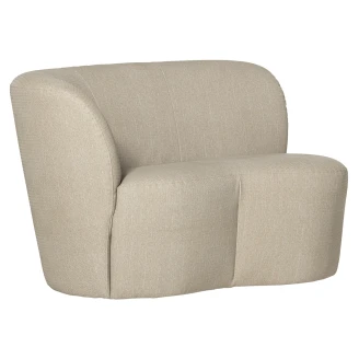 Woood Havesofa Venstre Stone Sand