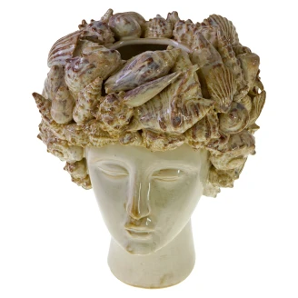 Werner Voss Vase Madame Moules S Beige Blank