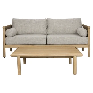 Dutchbone Havemøbelsæt med sofa & sofabord Oasis Beige