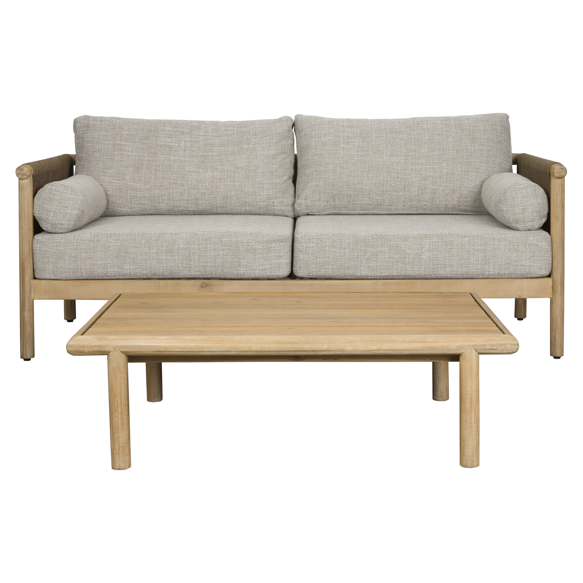 Dutchbone Havemøbelsæt med sofa & sofabord Oasis Beige