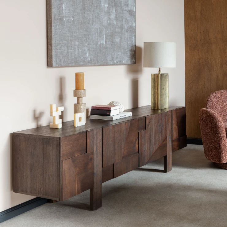 Dutchbone Skænk Bruneau Brun 188 cm