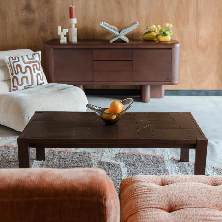 Dutchbone Sofabord Bruneau Brun 120x60 cm